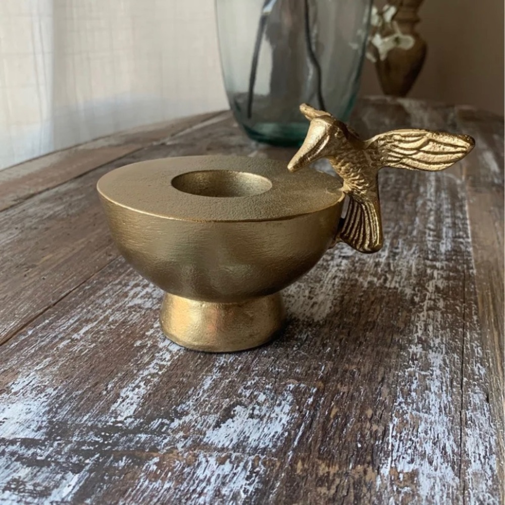 Opalhouse humming bird candleholder
